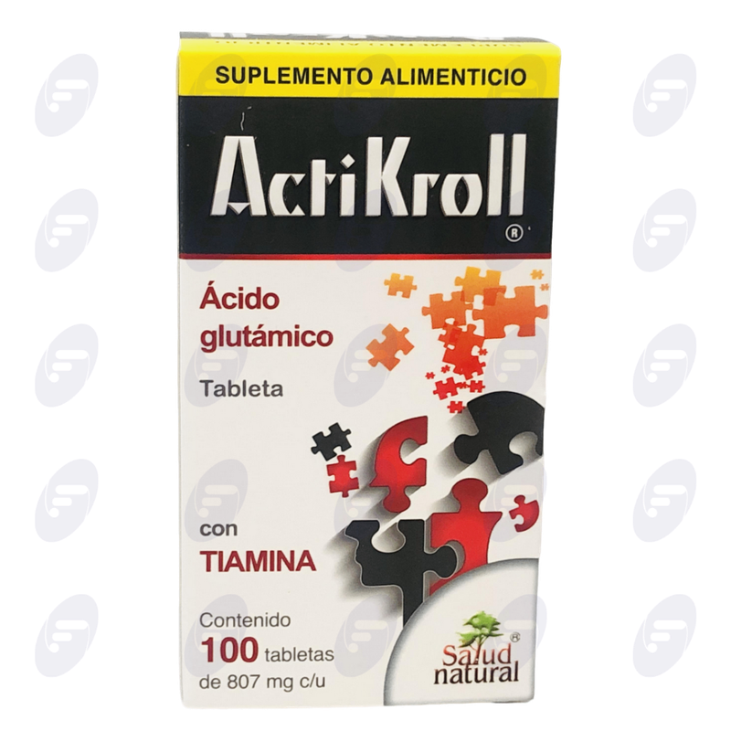 ACTIKROLL         807 MG.FCO.C/100 TABS.