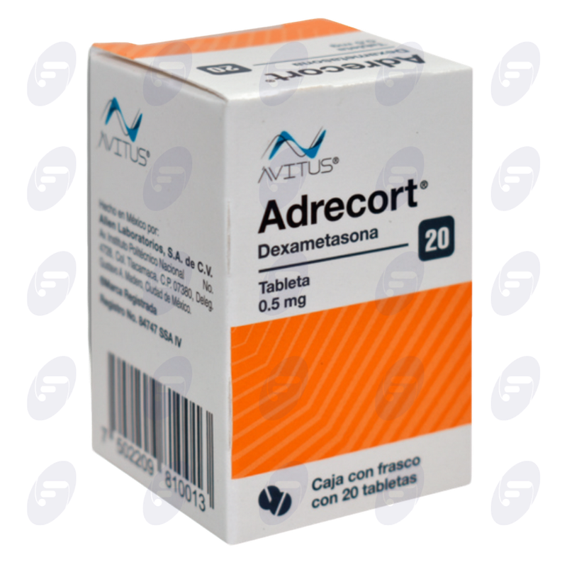 ADRECORT   0.5 MG. CJA.C/FCO.C/20 TABS.