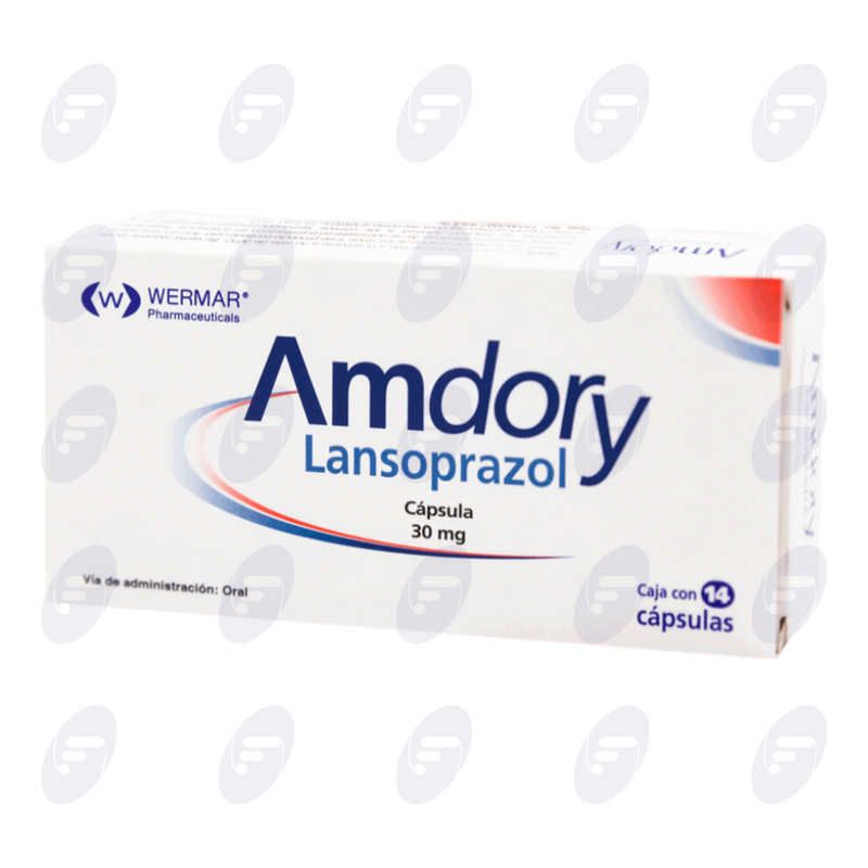 AMDORY   30MG CAJA C/14 CAPS.