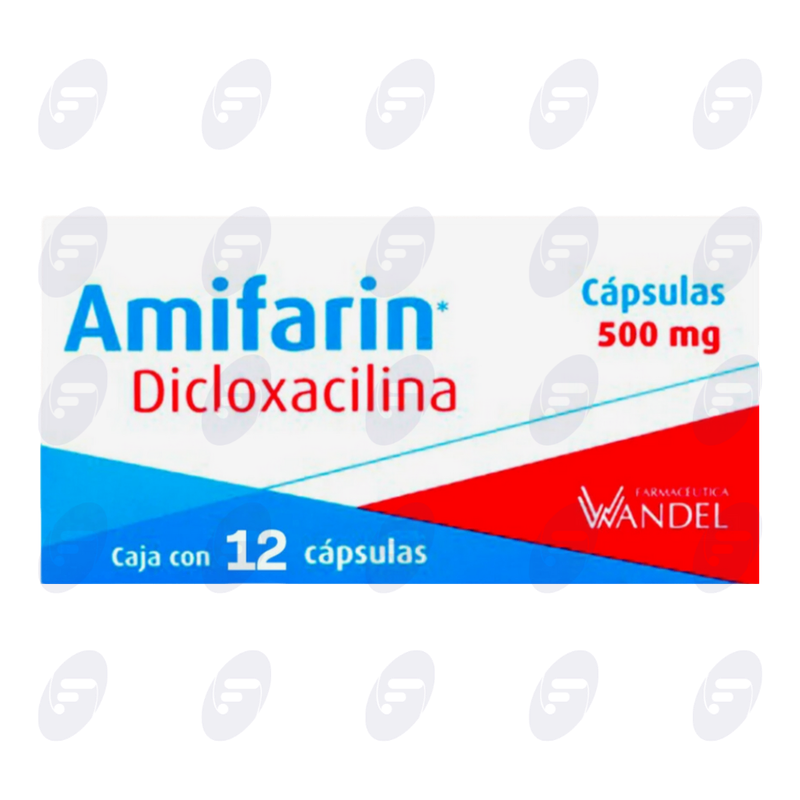 AMIFARIN 500 MG CAJA C/12 CAPSULAS