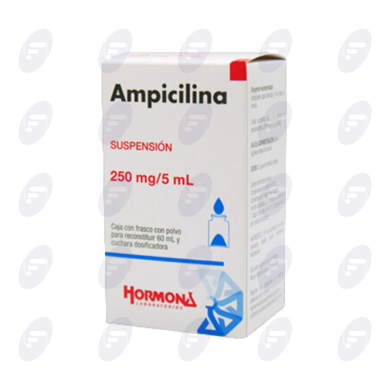AMPICILINA 250MG FCO C/60 ML SUSP