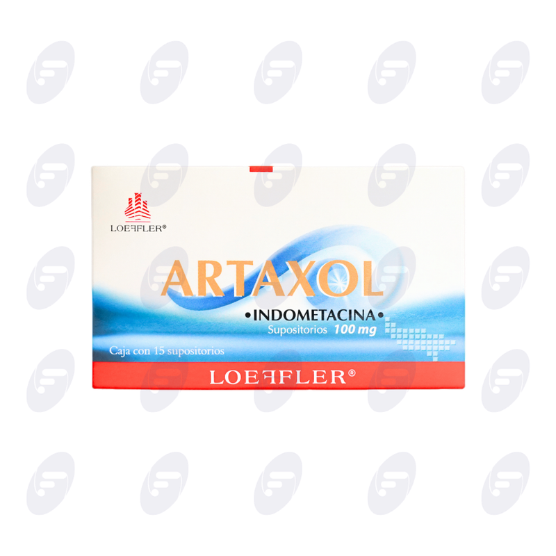 ARTAXOL          100 MG.CAJA C/15 SUPOS.