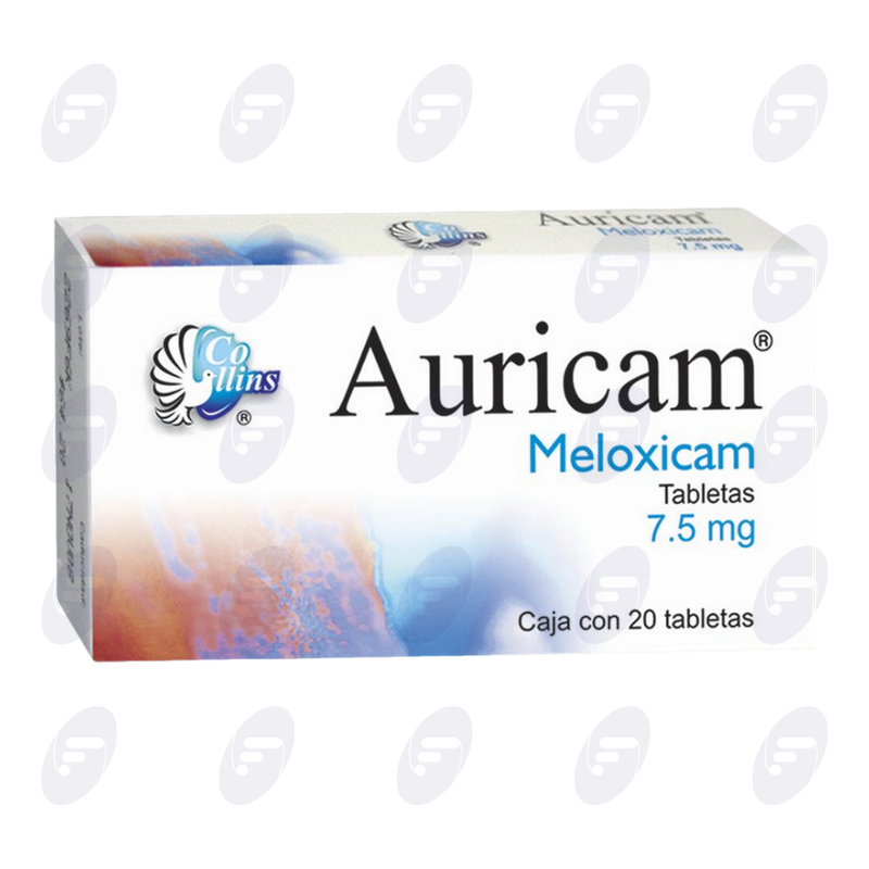 AURICAM           7.5 MG.CAJA C/20 TABS.