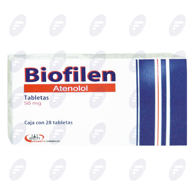 BIOFILEN           50 MG.CAJA C/28 TABS.