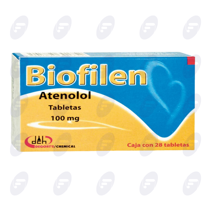 BIOFILEN          100 MG.CAJA C/28 TABS.