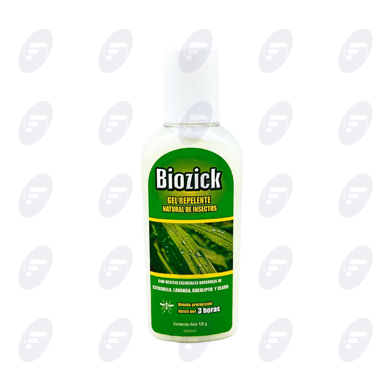 BIOZICK GEL REPELEN. FCO. C/120 GR