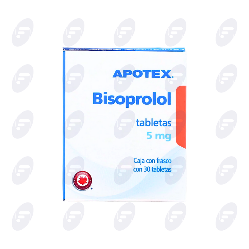 BISOPROLOL   5 MG CAJA  C/30 TABS