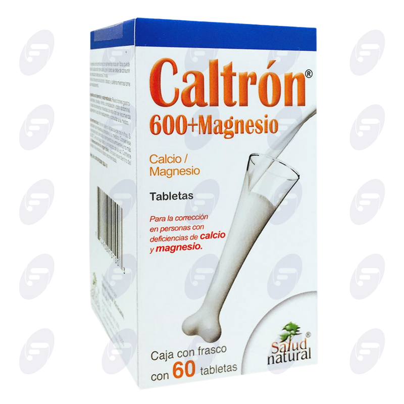 CALTRON 600+MAGNESIO      FCO.C/60 TABS.