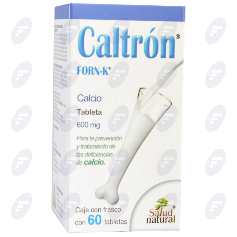 CALTRON FORN-K 600 MG. CAJA/FCO 60 TABS.