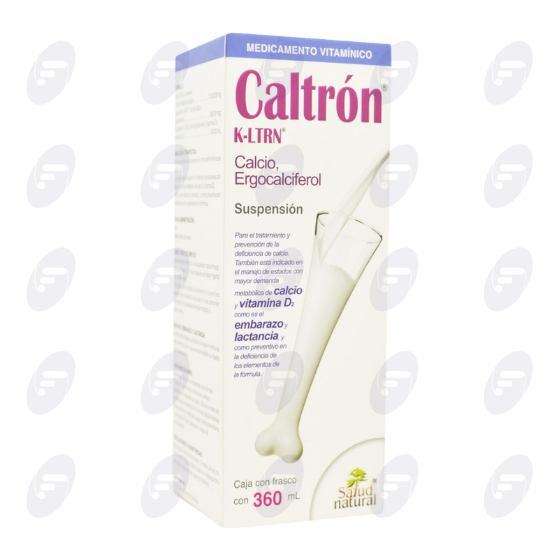 CALTRON K-LTRN (D) CAJA/FCO 360 ML. SUSP