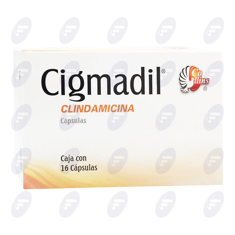 CIGMADIL          300 MG.CAJA C/16 CAPS.