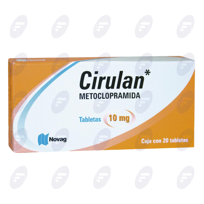 CIRULAN            10 MG.CAJA C/20 TABS.
