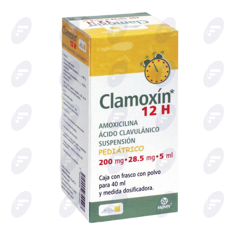 CLAMOXIN PD 12H 200/28.5 MG.C/40 ML.SUSP