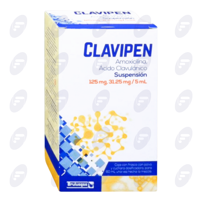 CLAVIPEN        125/31.25 MG.60 ML.SUSP.