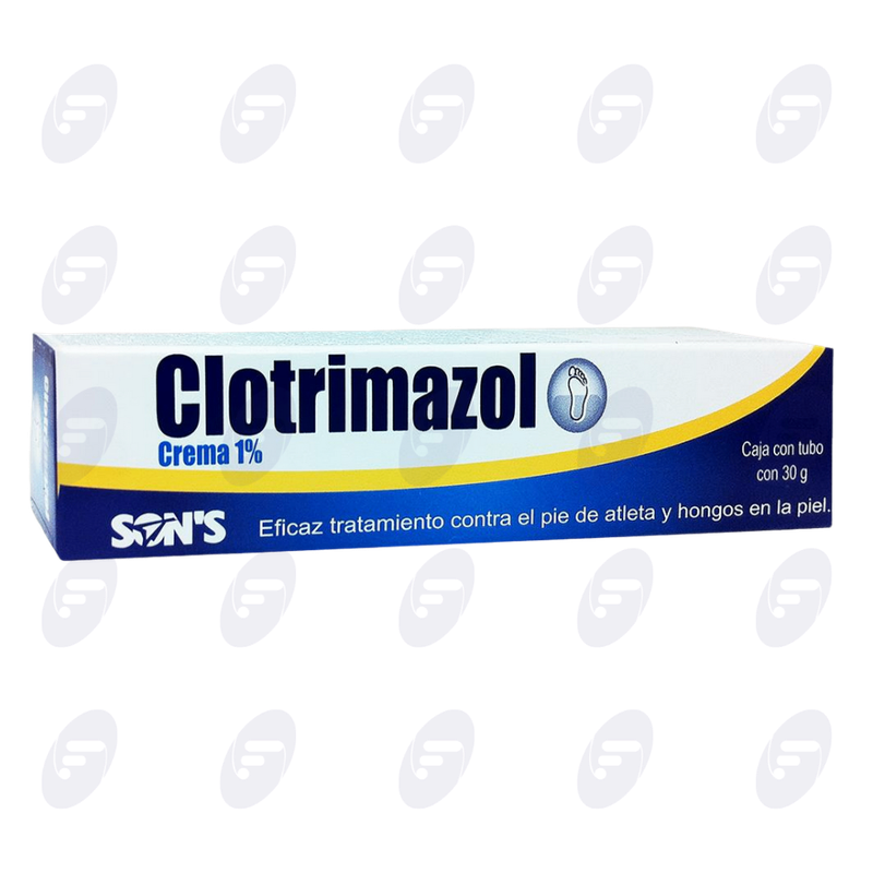 CLOTRIMAZOL 1% CAJA CON TUBO C/30 GR