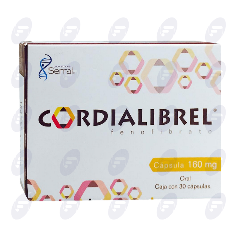 CORDIALIBREL  160 MG CAJA C/30 CAPS