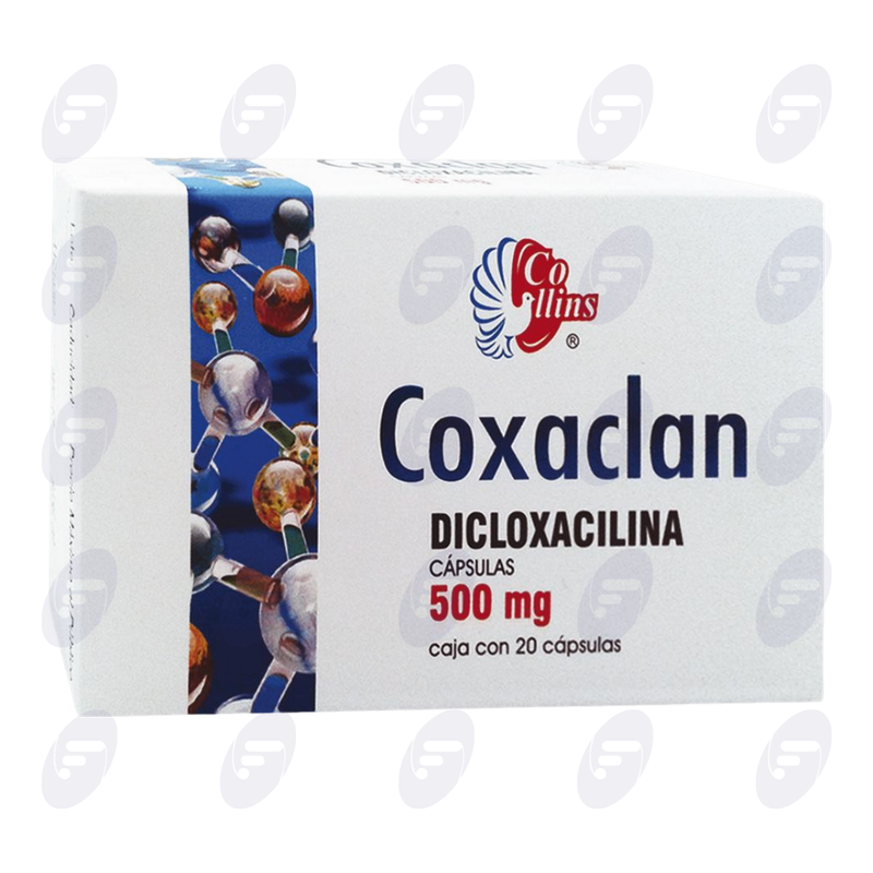 COXACLAN 500 MG.C/20 CAPS.