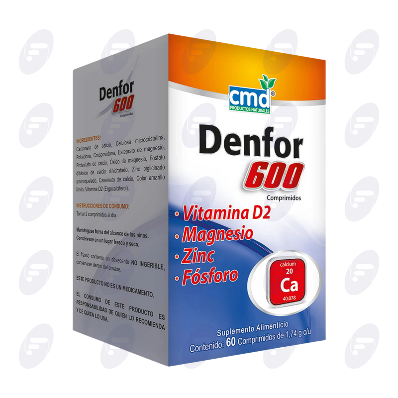 DENFOR    600 CAJA FCO/60 COMP.