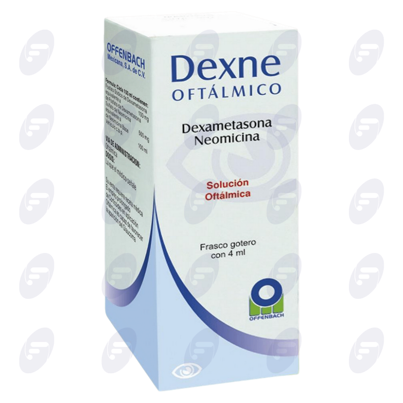DEXNE OFT.    100/500 MG.FCO.C/4 ML.GTS.