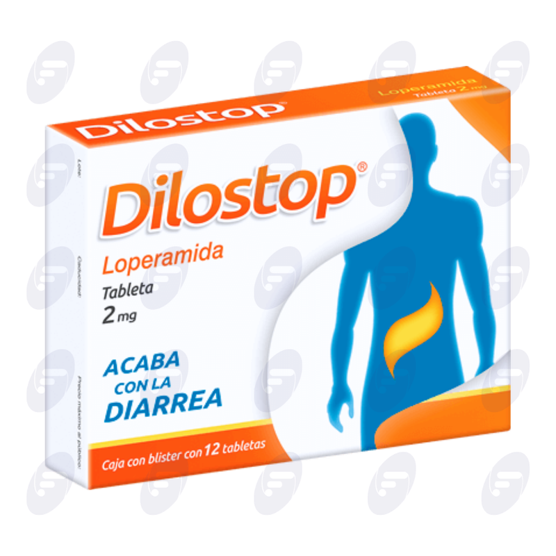 DILOSTOP            2 MG.CAJA C/12 TABS.
