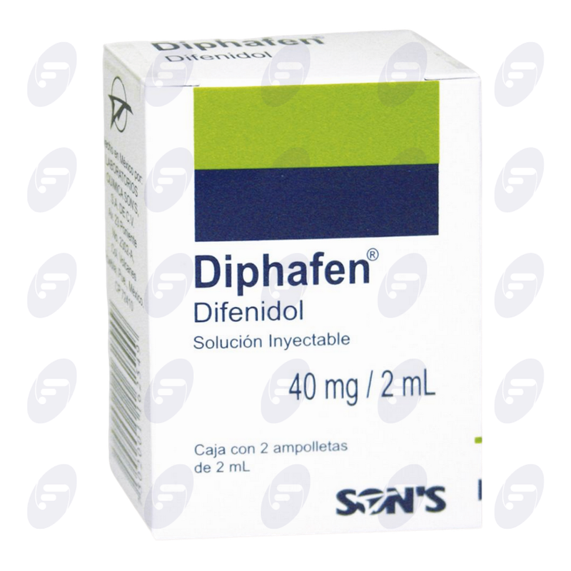 DIPHAFEN        40 MG.CAJA C/2 AMP.2 ML.