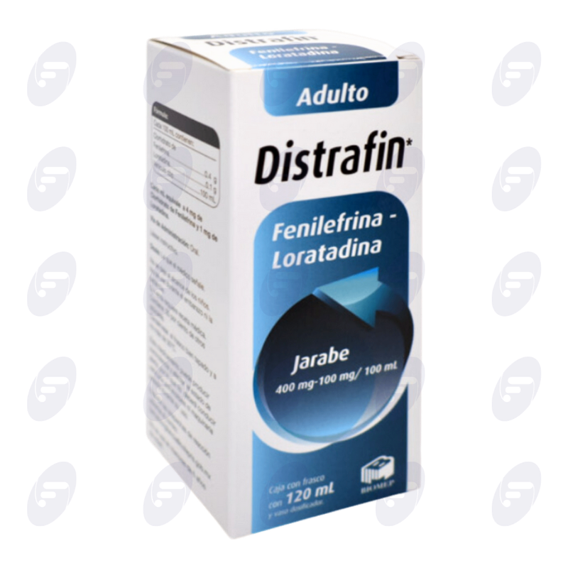 DISTRAFIN ADULTO 400MG/100MG/100ML CAJA C/FCO C/120 ML