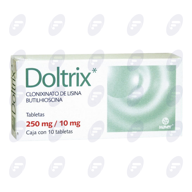 DOLTRIX     250 MG/10 MG.CAJA C/10 TABS.