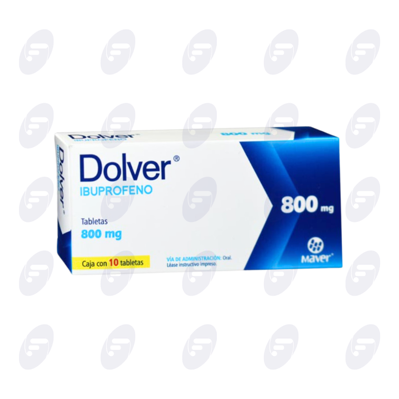 DOLVER           800MG.CAJA C/10 TABS.