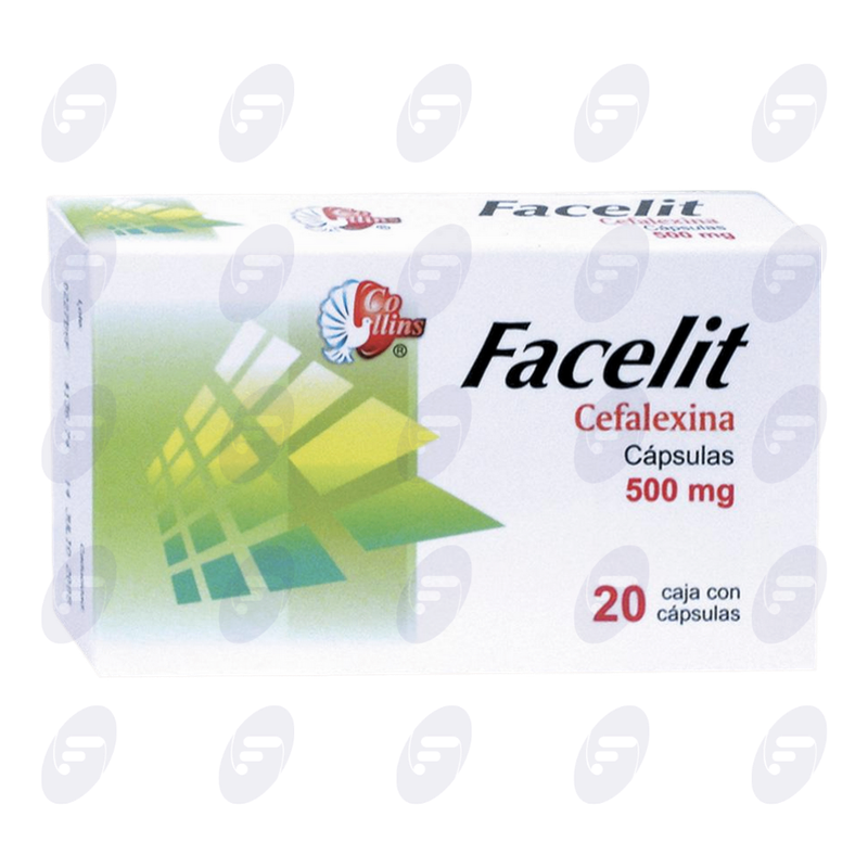 FACELIT           500 MG.CAJA C/20 CAPS.
