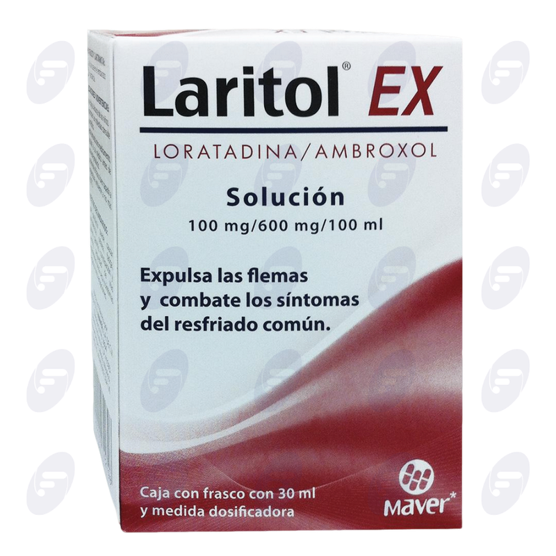LARITOL EX 600/100 MG.C/30 ML.GTS.