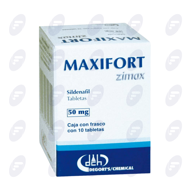 MAXIFORT ZIMAX     50 MG.CAJA C/10 TABS.