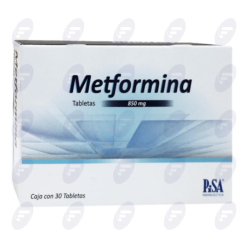 METFORMINA   850 MG. CAJA C/30 TABS