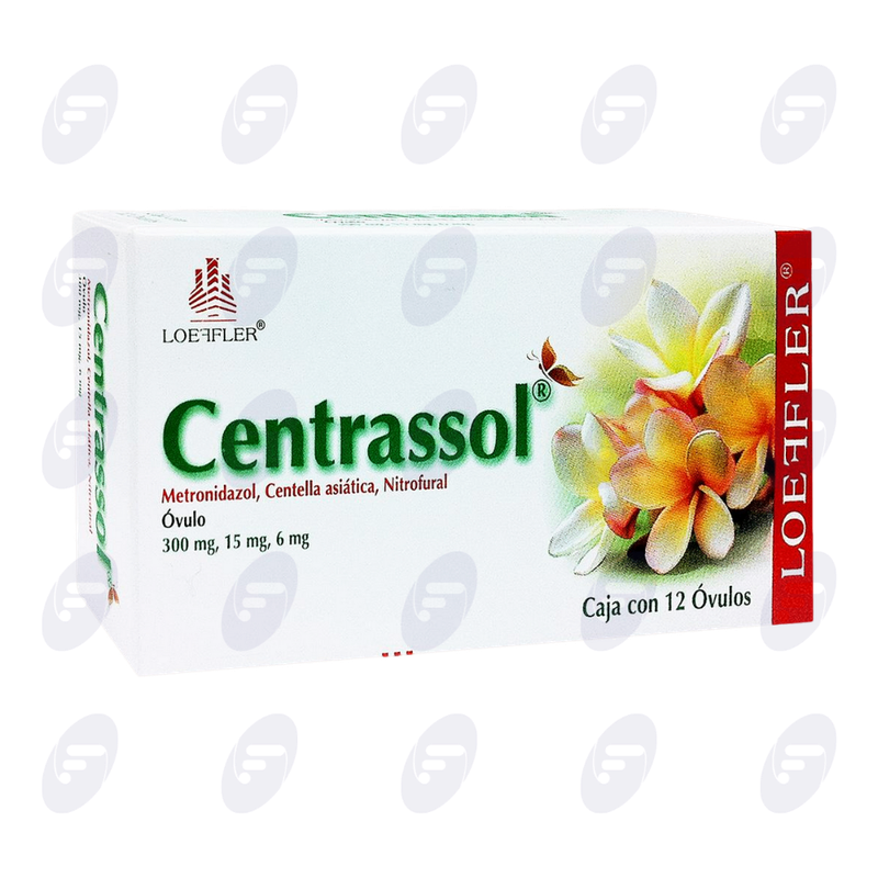 METRONI,CENTELLA,NITROFURAL C/12 OVULOS (CENTRASOL)