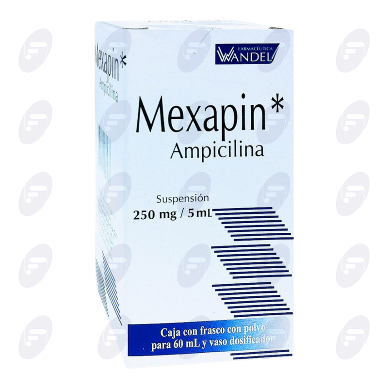 MEXAPIN   250MG/5ML CAJA C/FCO 60ML SUSP