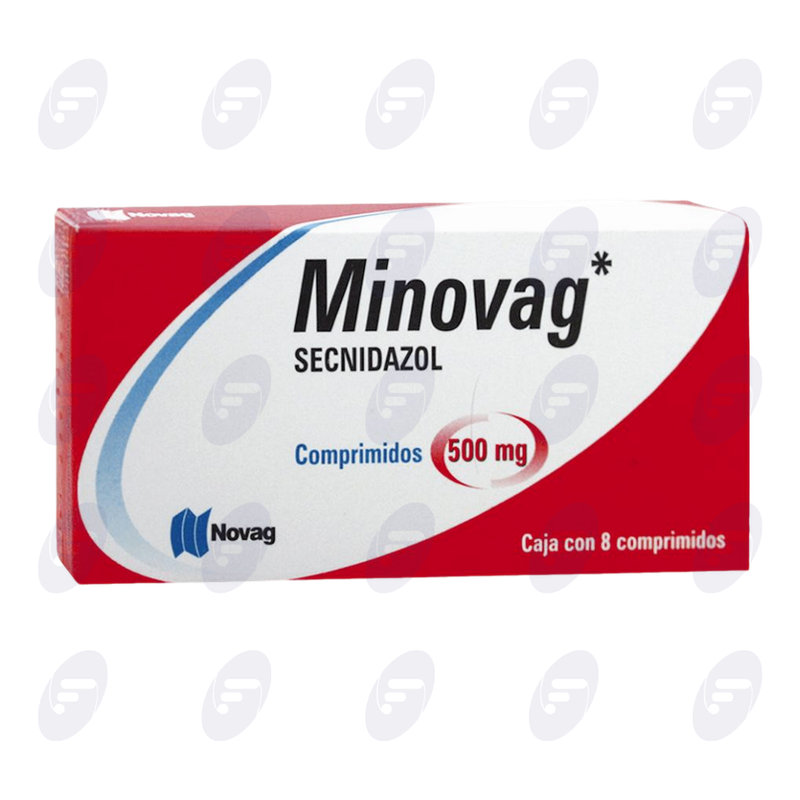 MINOVAG            500 MG.CAJA C/8 COMP.