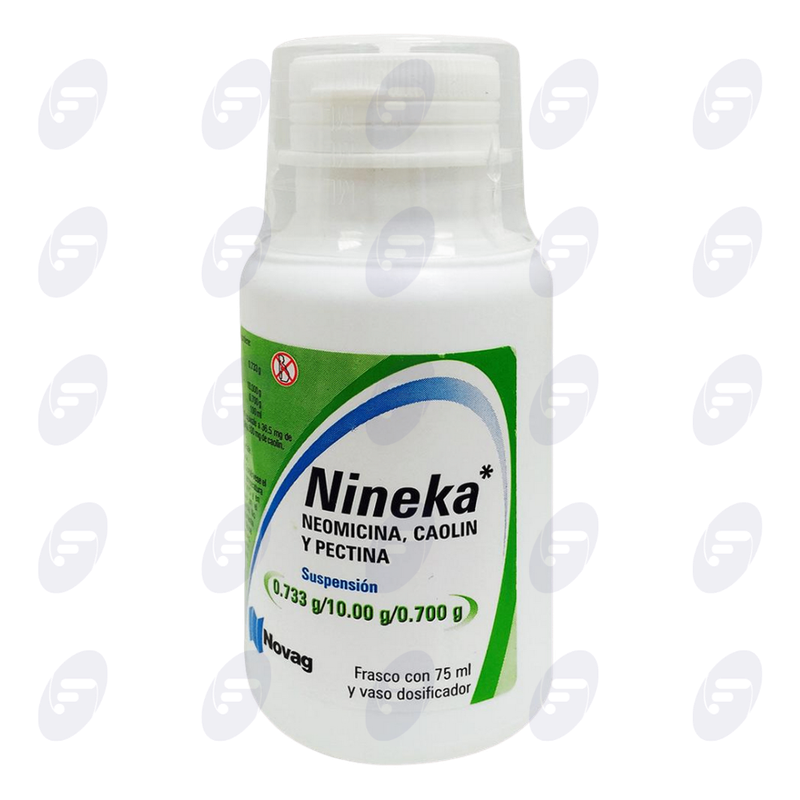NINEKA SUSP 0.733G/10G/0.700G FCO 75 ML