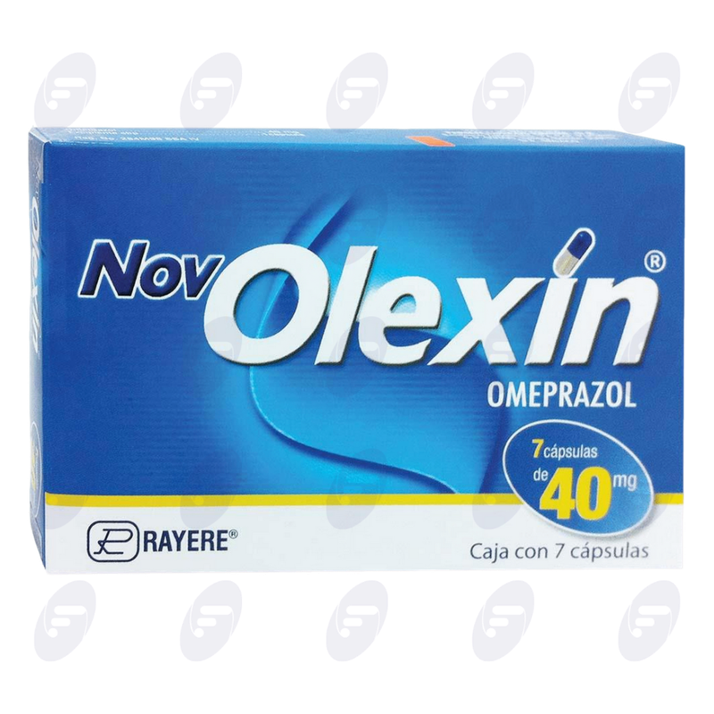 NOVOLEXIN      40 MG.CAJA C/  7 CAPS.