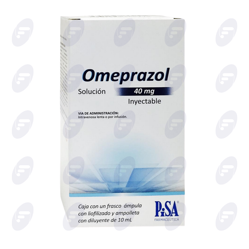 OMEPRAZOL  PISA 40 MG. SOL.INY.