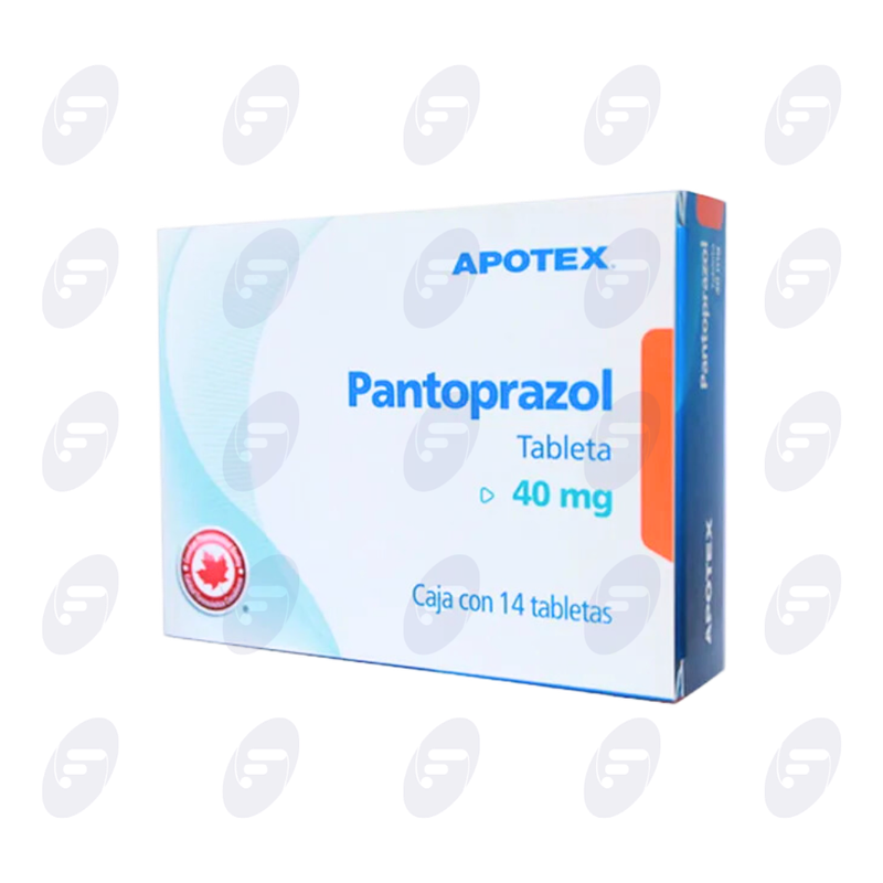 PANTOPRAZOL APOTEX 40 MG CAJA C/14 TABLETAS