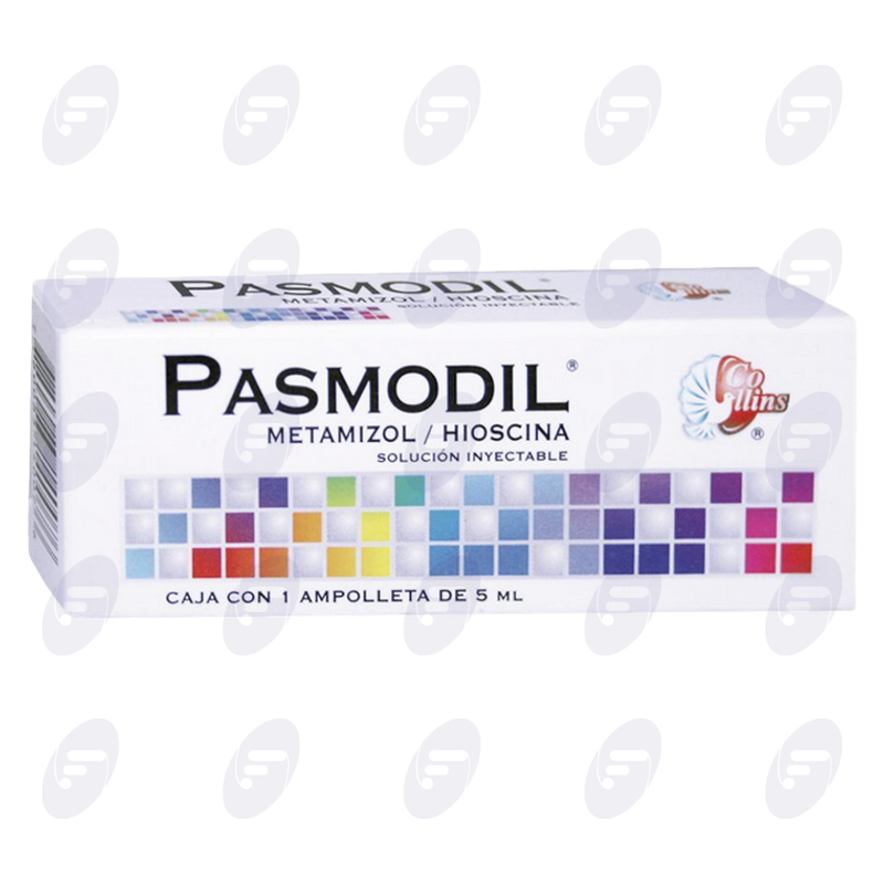 PASMODIL 20 MG/2.5 GR.CAJA C/1 AMP.5 ML.