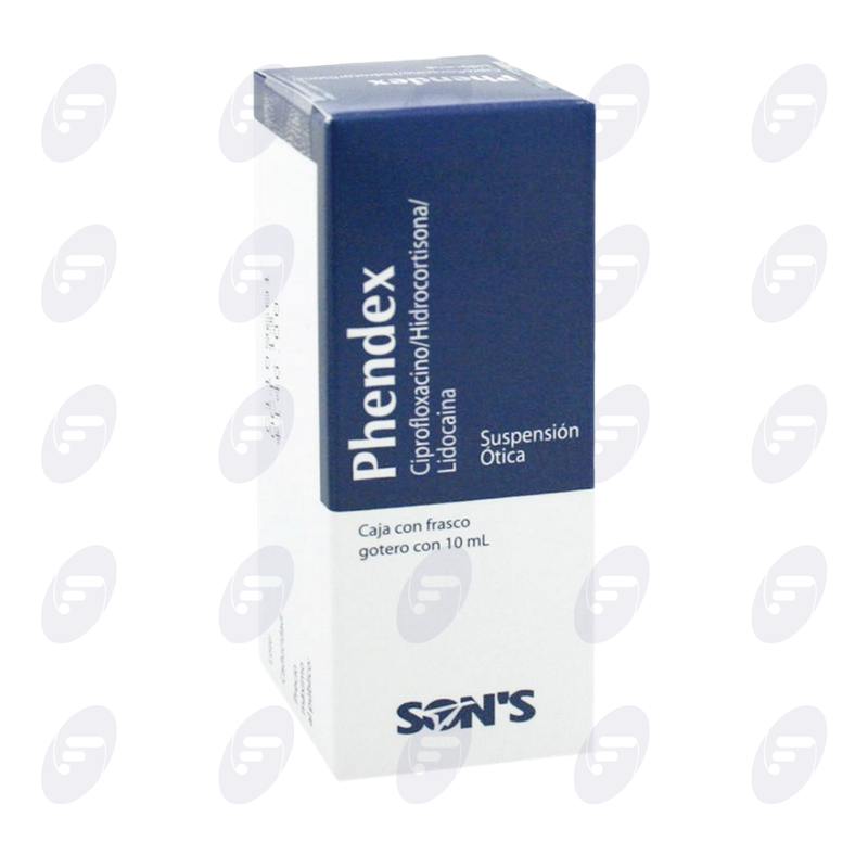 PHENDEX  2/10/50 MG.F.C/10 ML.GTS.OTICAS