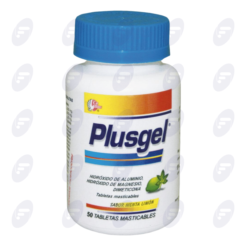 PLUS GEL MENTA LIMON      FCO.C/50 TABS.
