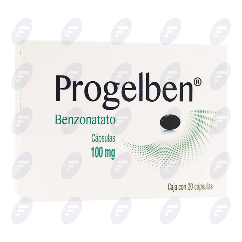 PROGELBEN     100 MG.CAJA C/20 CAPS.GEL.