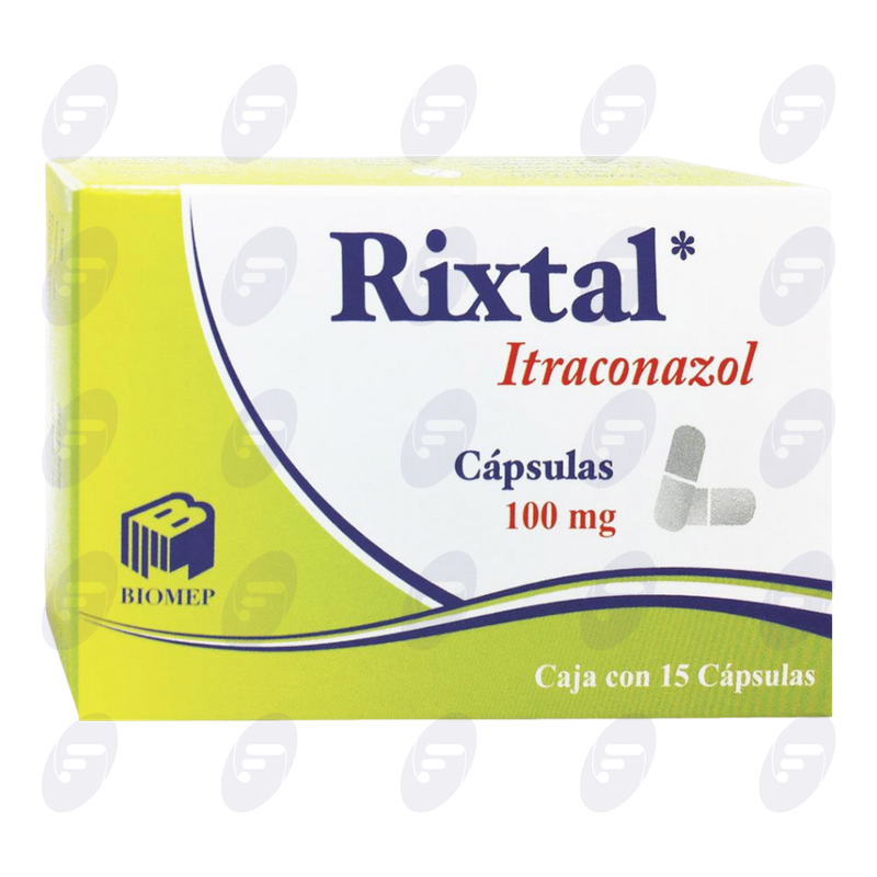 RIXTAL           100 MG. CAJA C/15 CAPS.