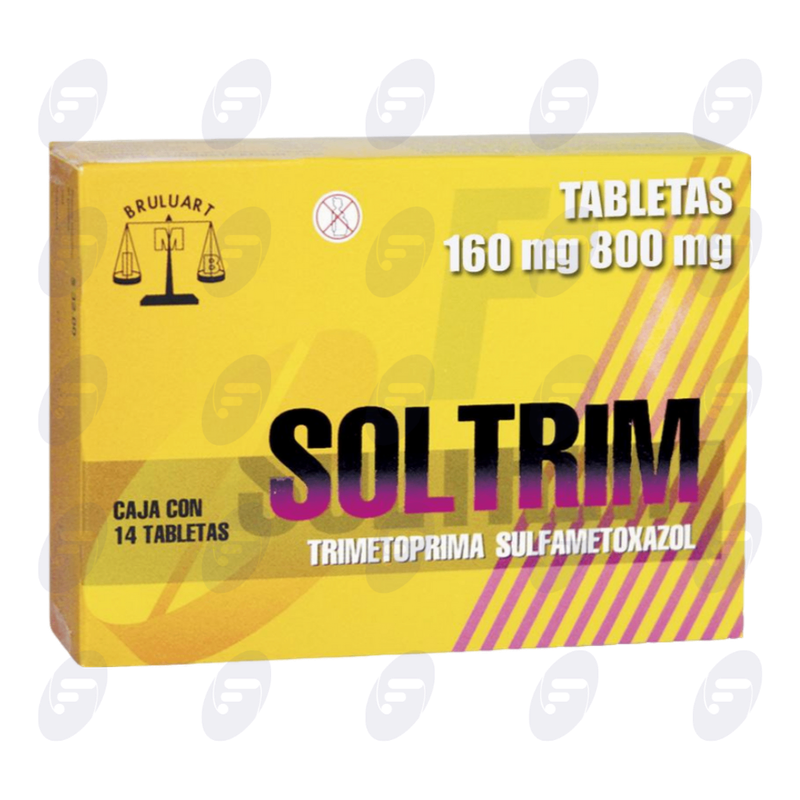 SOLTRIM F     160/800 MG.CAJA C/14 TABS.
