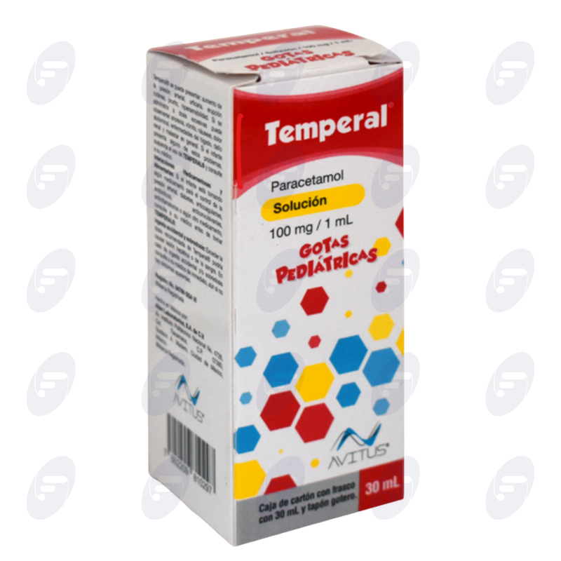 TEMPERAL   100 MG./1 ML.FCO.C/30 ML.GTS.