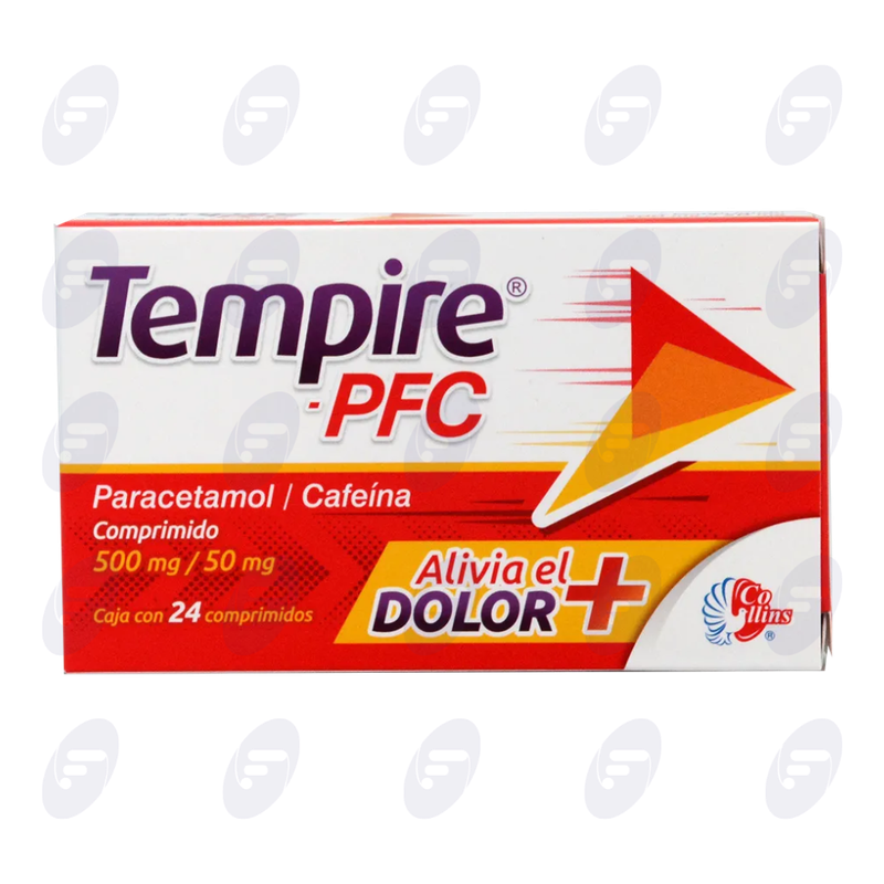 TEMPIRE-PFC 500/50 MG. C/24 COMP
