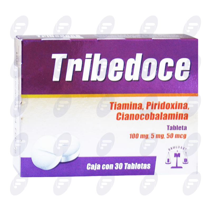 TRIBEDOCE  (COMPLEJO B)  CAJA C/30 TABS.