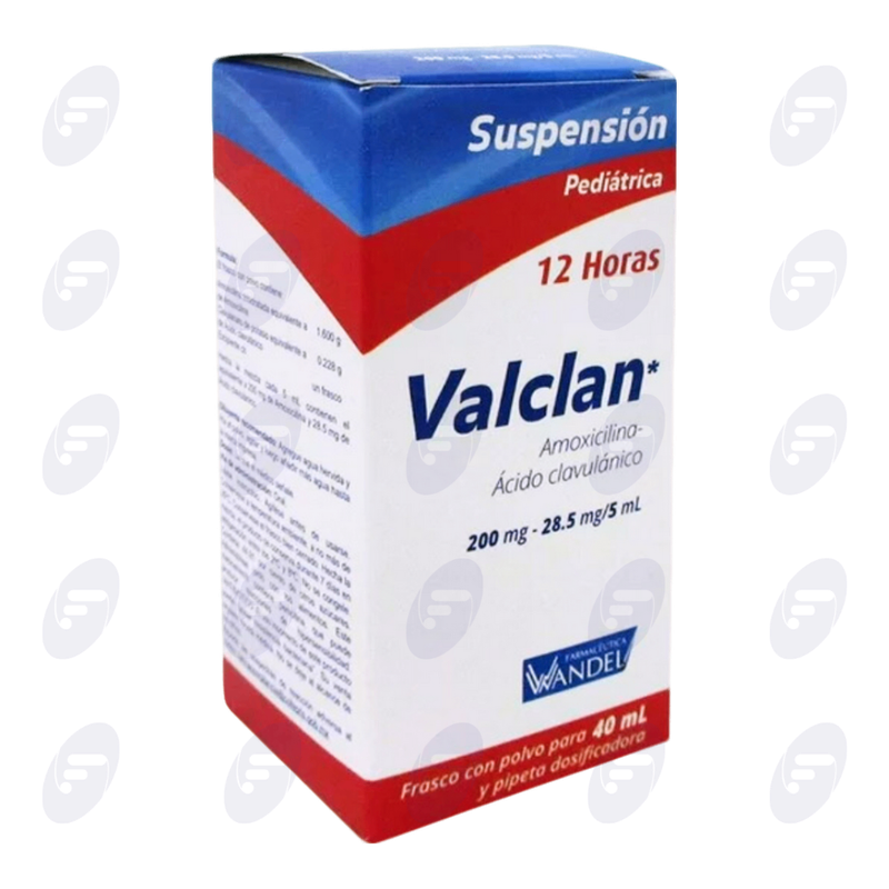 VALCLAN  200MG-28.5 MG/5 ML FCO C/40ML