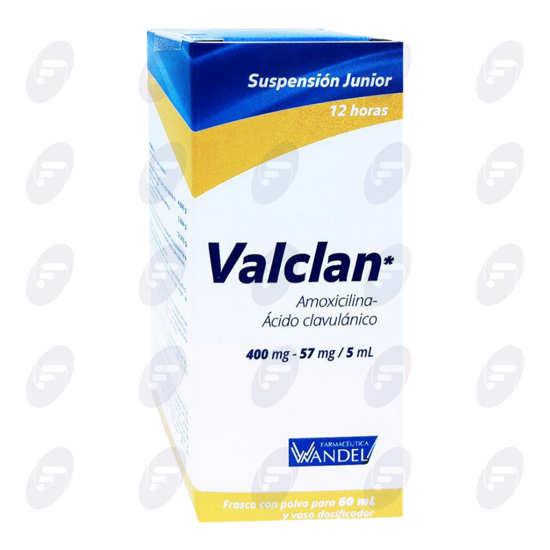 VALCLAN  400MG-57 MG/5 ML FCO C/60ML